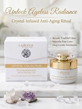 🔥$399~ LaRouge Pierre Crystal Collection Microdermabrasion Peel LUXURY SKINCARE